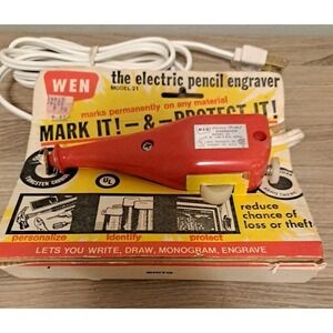 Wen Electric Engraver Model 21 Etching Engraving pencil Tool New In Original Pgk